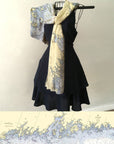 Coast of Maine Chart Scarf - Maritime Tribes USAScarf