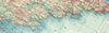 Côte d'Azur, (South of France a.k.a. French Riviera) Map Scarf - Maritime Tribes USAScarf