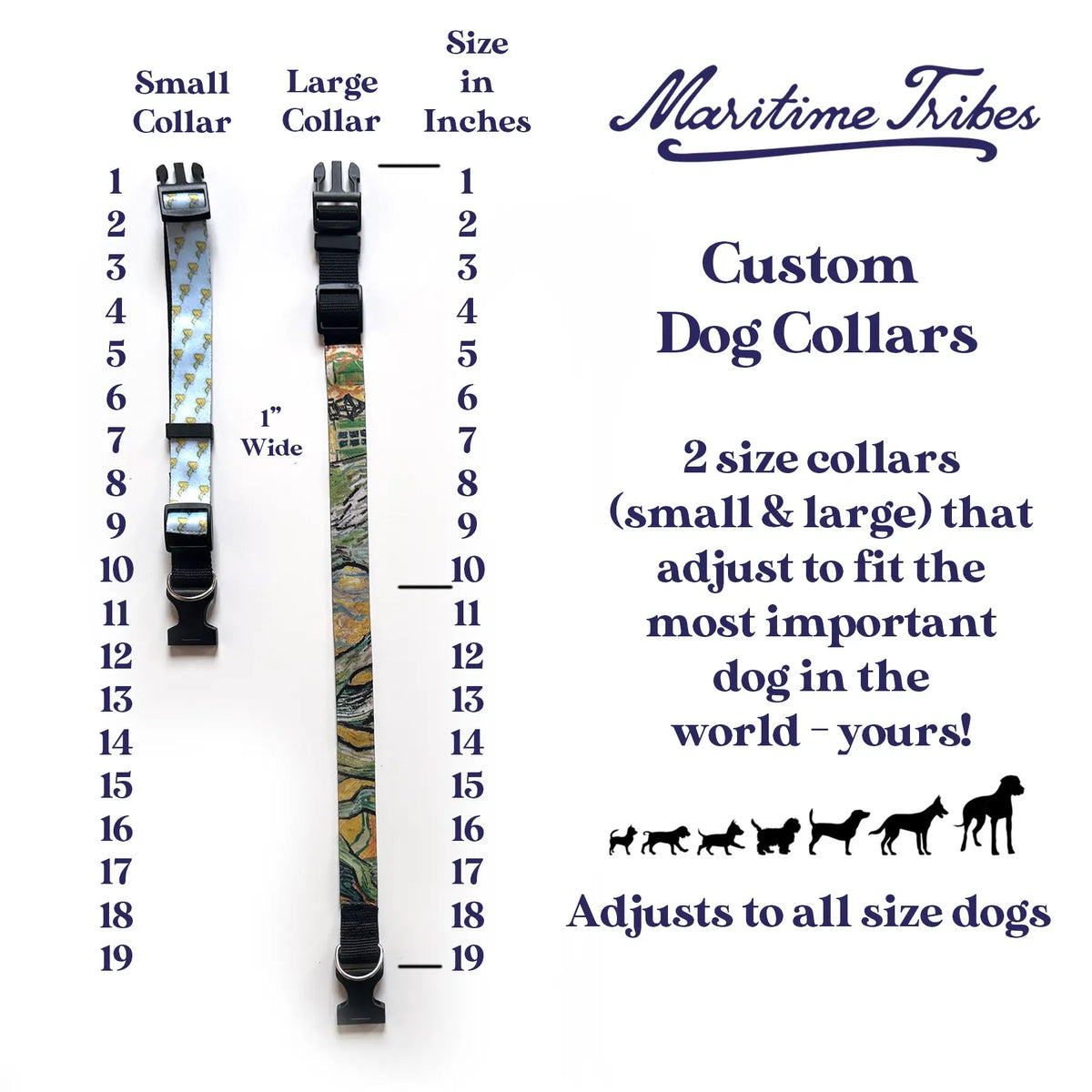 Dog Collar Wholesale - Maritime Tribes USA