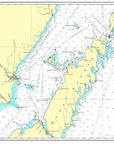 Door County Peninsula, Wisconsin Chart Placemat - Maritime Tribes USALaminated Placemat
