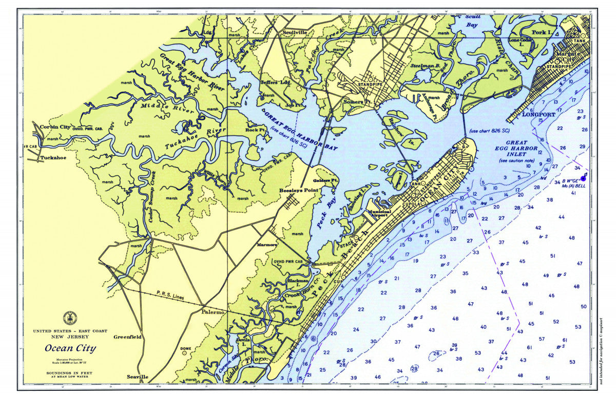 Ocean City Single Placemat