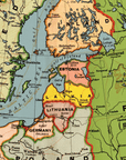 Europe Vintage Map Blanket - Maritime Tribes USABlanket