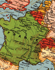 Europe Vintage Map Blanket - Maritime Tribes USABlanket