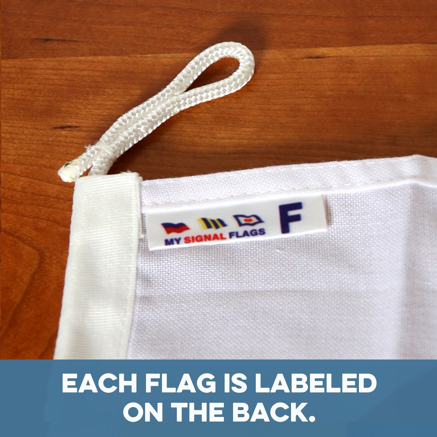 &quot;F&quot; Nautical Signal Flag - mysignalflags