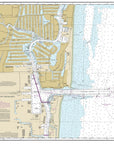 Fort Lauderdale, Florida Chart Placemat - Maritime Tribes USALaminated Placemat