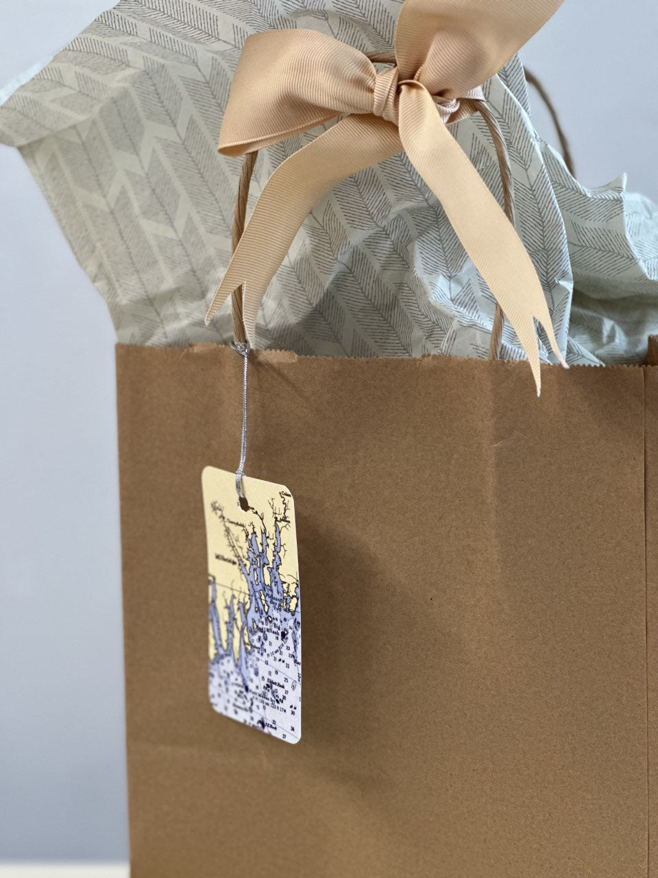Gift Tags, set of 6 with ties, Wholesale - Maritime Tribes USA