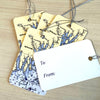 Gift Tags, set of 6 with ties, Wholesale - Maritime Tribes USA