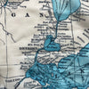 Great Lakes Antique Map Scarf - Maritime Tribes USAScarf