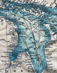 Great Lakes Antique Map Scarf - Maritime Tribes USAScarf
