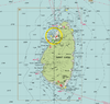 Guadeloupe to St. Lucia Nautical Chart Wall Scroll - Maritime Tribes USA