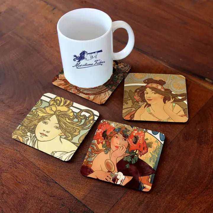 Hardboard Coaster Wholesale - Maritime Tribes USA