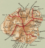 Hawaiian Islands Vintage Map Blanket - Maritime Tribes USABlanket