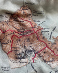 Hawaiian Islands vintage map - Quick Dry Towel - Maritime Tribes USATowel