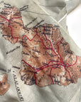 Hawaiian Islands vintage map - Quick Dry Towel - Maritime Tribes USATowel