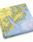 Hilton Head SC Nautical Chart Quick Dry Towel - Maritime Tribes USATowel