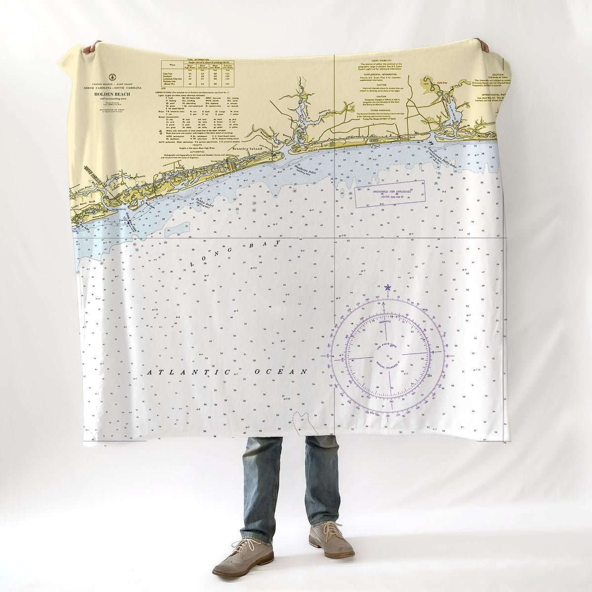 Holden Beach Blanket - Maritime Tribes USABlanket