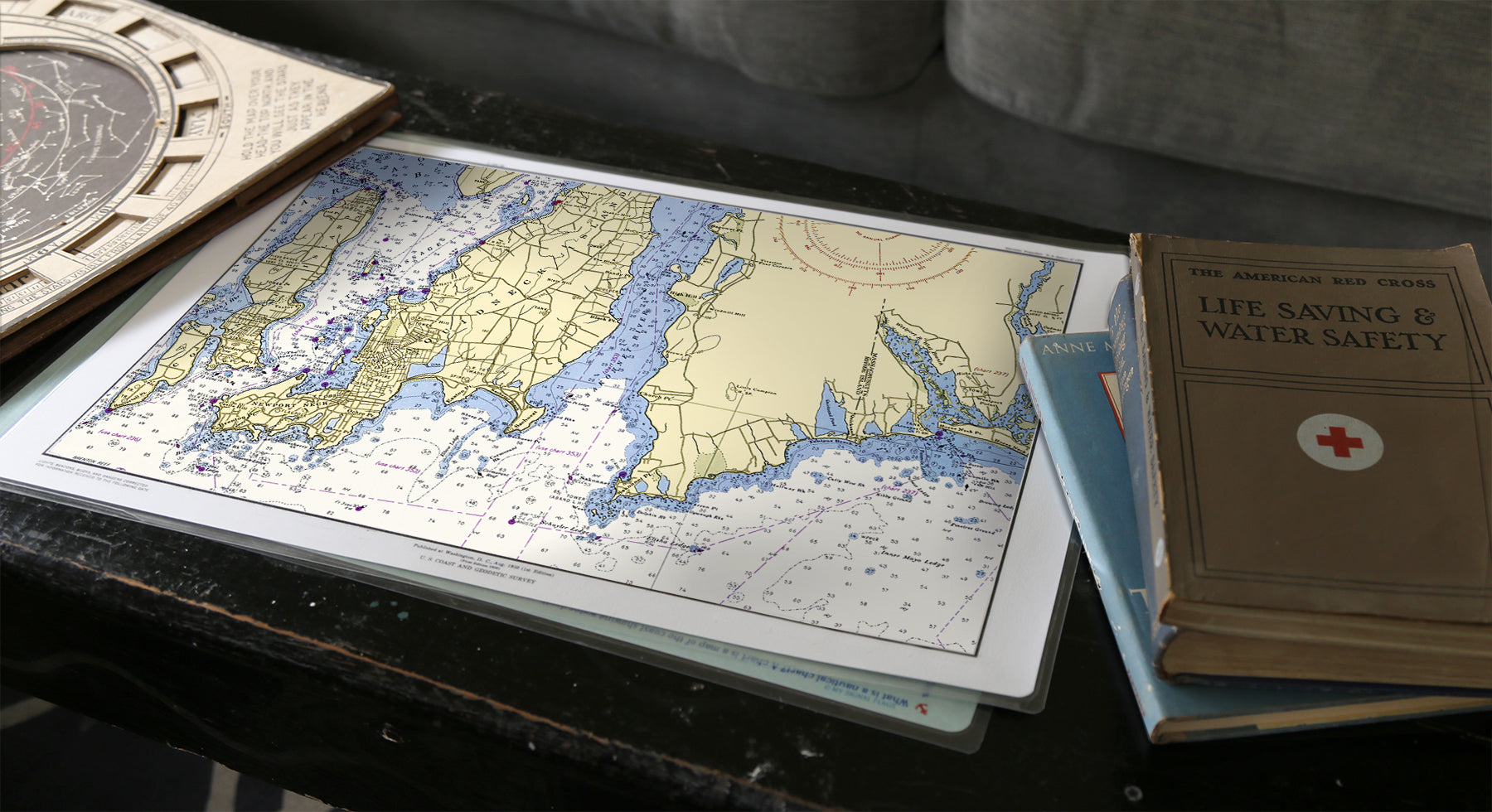 Nautical Chart Placemat