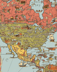 Illustrated World Map Baby Blanket - by Ernest Dudley Chase - Super Soft - Maritime Tribes USABlanket