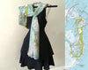 Imray's Bermuda Nautical Chart Scarf - Maritime Tribes USAScarf