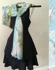 Imray's Bermuda Nautical Chart Scarf - Maritime Tribes USAScarf