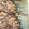 Ireland Vintage Map Scarf - Maritime Tribes USAScarf