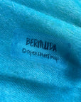 Bermuda Watercolor Map Scarf