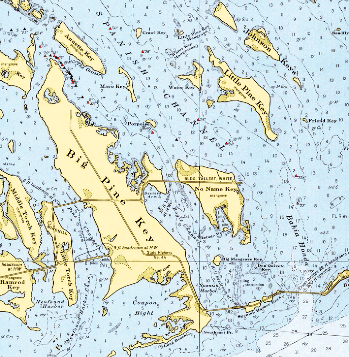 Key West, FL Nautical Chart Blanket - Maritime Tribes USABlanket