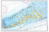 Key West to Big Pine Key, Florida Chart Placemat - Maritime Tribes USALaminated Placemat