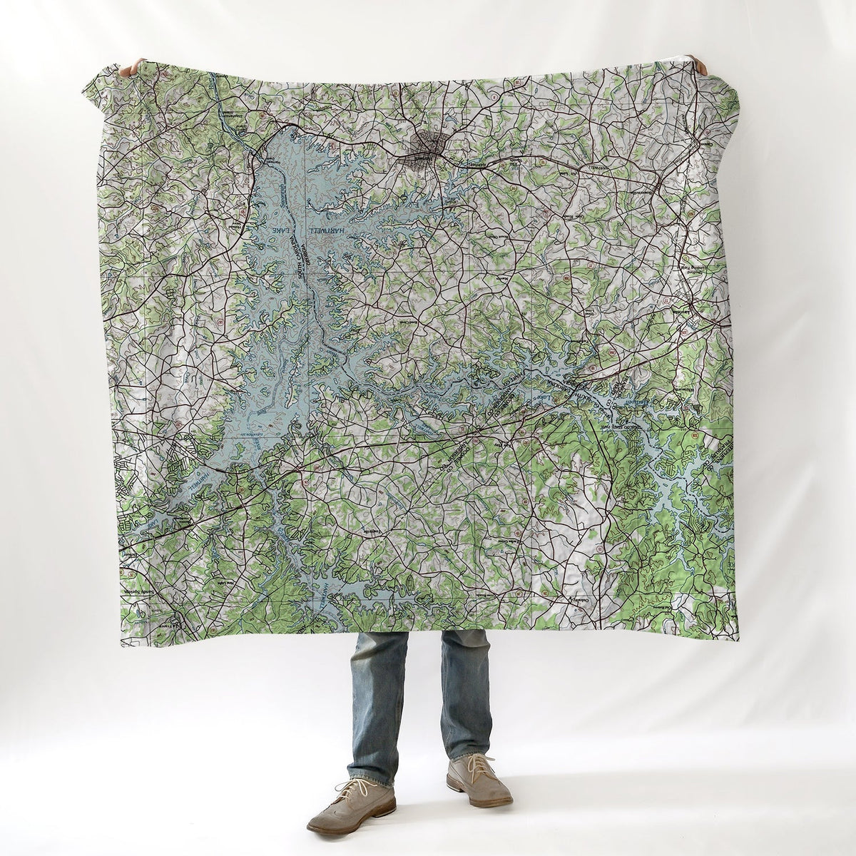 Lake Hartwell, SC Blanket - Maritime Tribes USABlanket