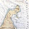 Leelanau PeninsulaNautical Chart Blanket - Maritime Tribes USABlanket