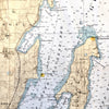 Leelanau PeninsulaNautical Chart Blanket - Maritime Tribes USABlanket