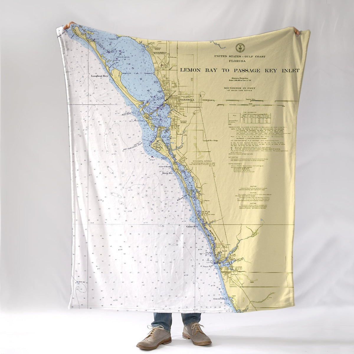 Lemon Bay to Passage Key Inlet Blanket - Maritime Tribes USABlanket