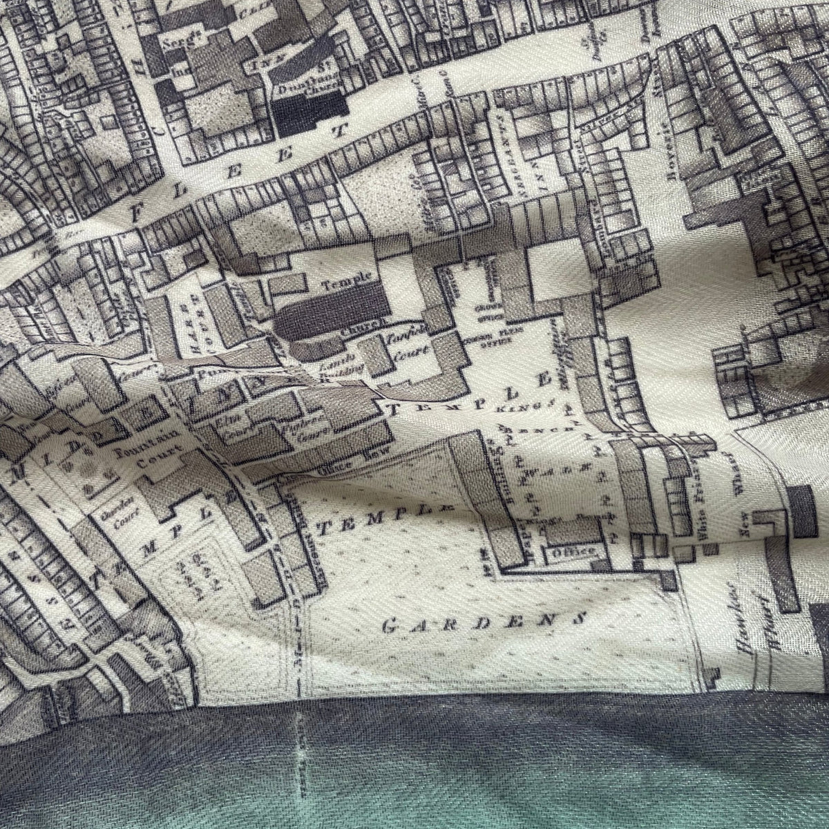 London Vintage Map Scarf - Maritime Tribes USAScarf
