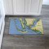 Map Accent Rug Wholesale – 20" x 30" | Non-Skid Back - Maritime Tribes USA