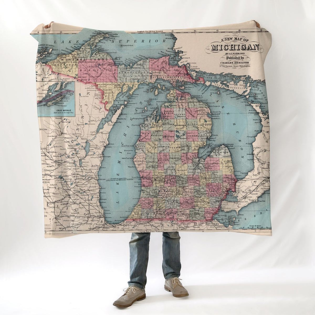 Michigan State Blanket - Maritime Tribes USABlanket