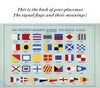Monhegan to Pemaquid, ME Nautical Chart Placemat - Maritime Tribes USALaminated Placemat