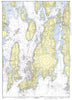 Newport, RI & Jamestown Vintage Nautical Chart Canvas Wall Scroll | Narragansett Bay Wall Art - Maritime Tribes USAScroll