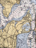 Newport, RI (Narragansett Bay) Chart Blanket - Maritime Tribes USABlanket