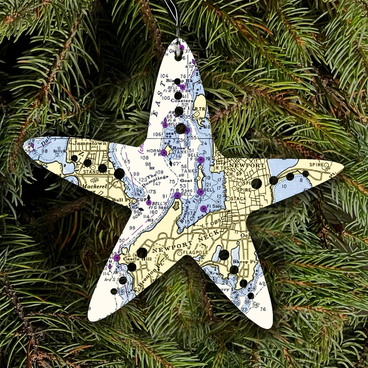 Ornament, die cut hardboard at wholesale - Maritime Tribes USA