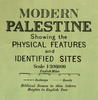 Palestine Vintage (c. 1915) Map Blanket - Maritime Tribes USABlanket