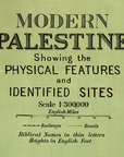 Palestine Vintage (c. 1915) Map Blanket - Maritime Tribes USABlanket