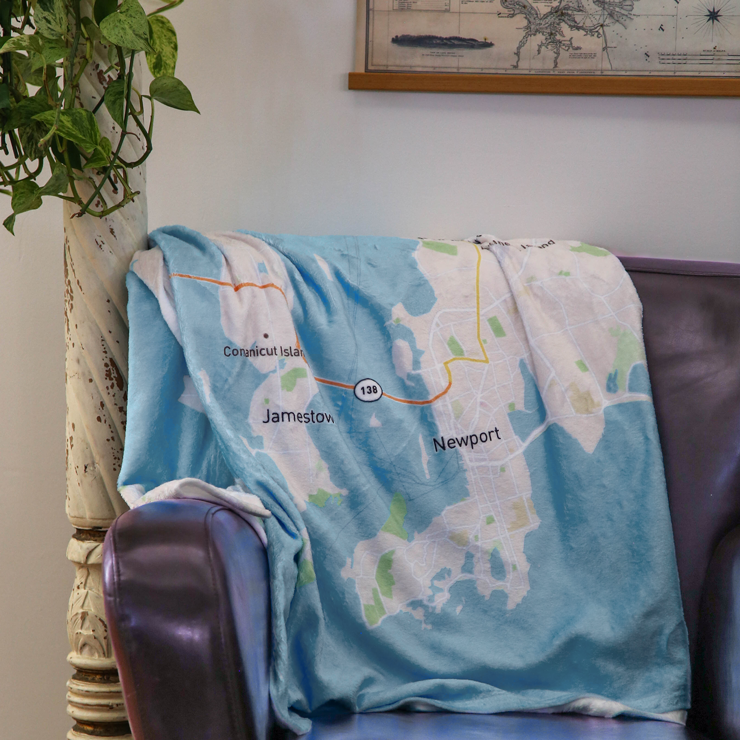 Personalized Map Blanket