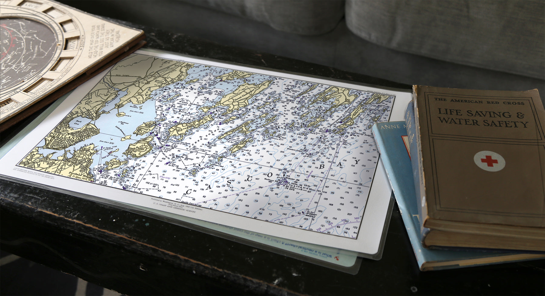 Nautical Chart Placemat