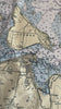San Juan Islands, WA Nautical Chart Quick Dry Towel