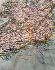 Ireland Vintage Map Scarf