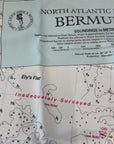 Bermuda Nautical Chart Quick Dry Towel