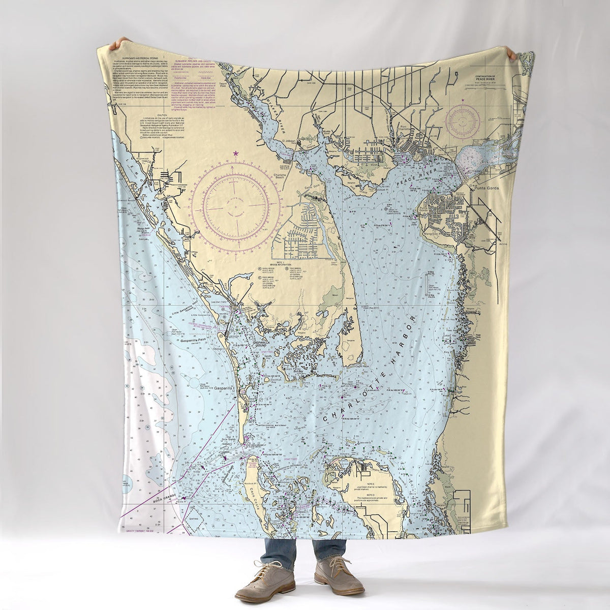 Punta Gorda & Charlotte Harbor Blanket - Maritime Tribes USABlanket
