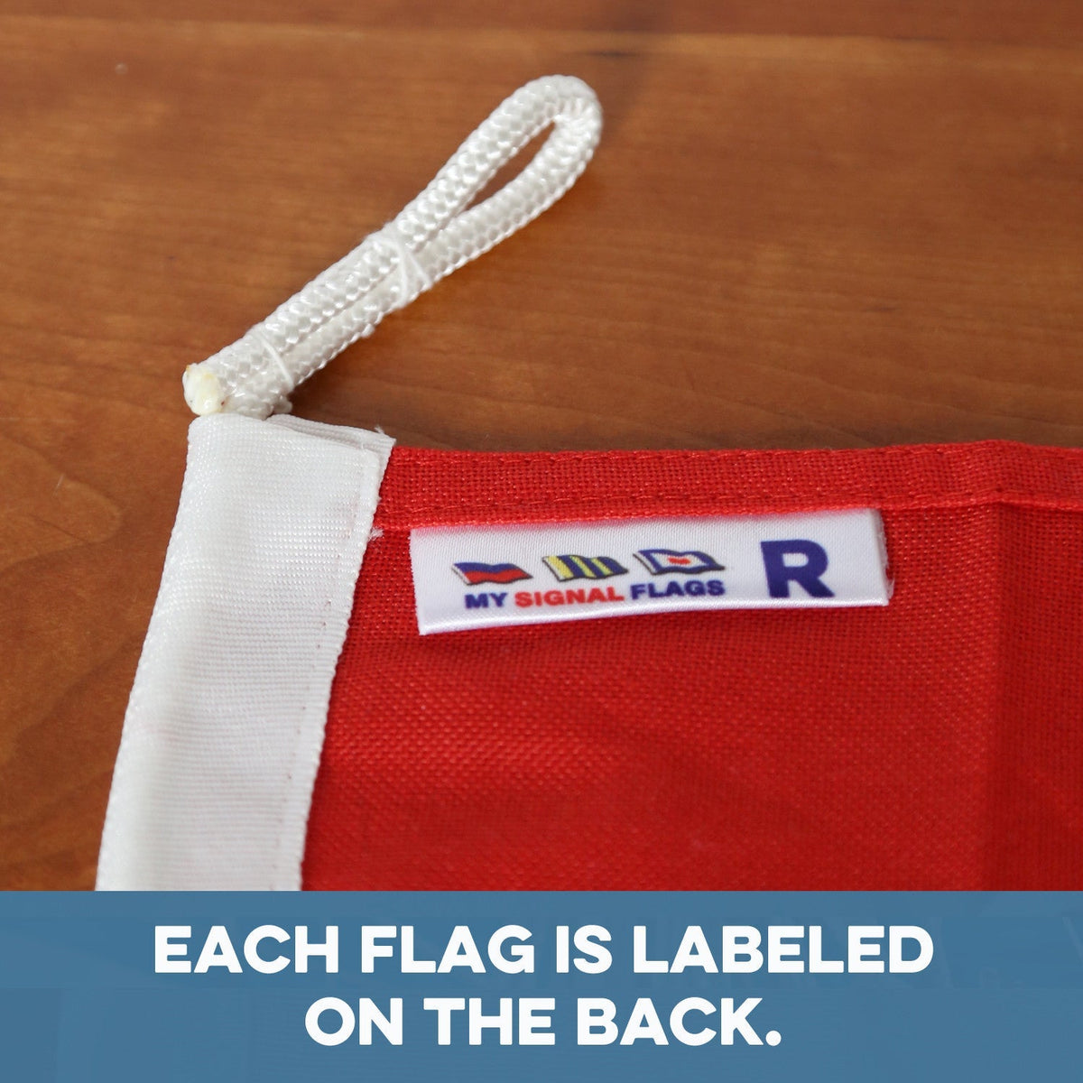 R (Romeo) Nautical Signal Flag – Traditional Maritime Code Flag - Maritime Tribes USASignal Flag