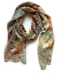 Rome, Italy Vintage Map Scarf (Pianta Roma) - Maritime Tribes USAScarf