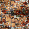 Rome, Italy Vintage Map Scarf (Pianta Roma) - Maritime Tribes USAScarf